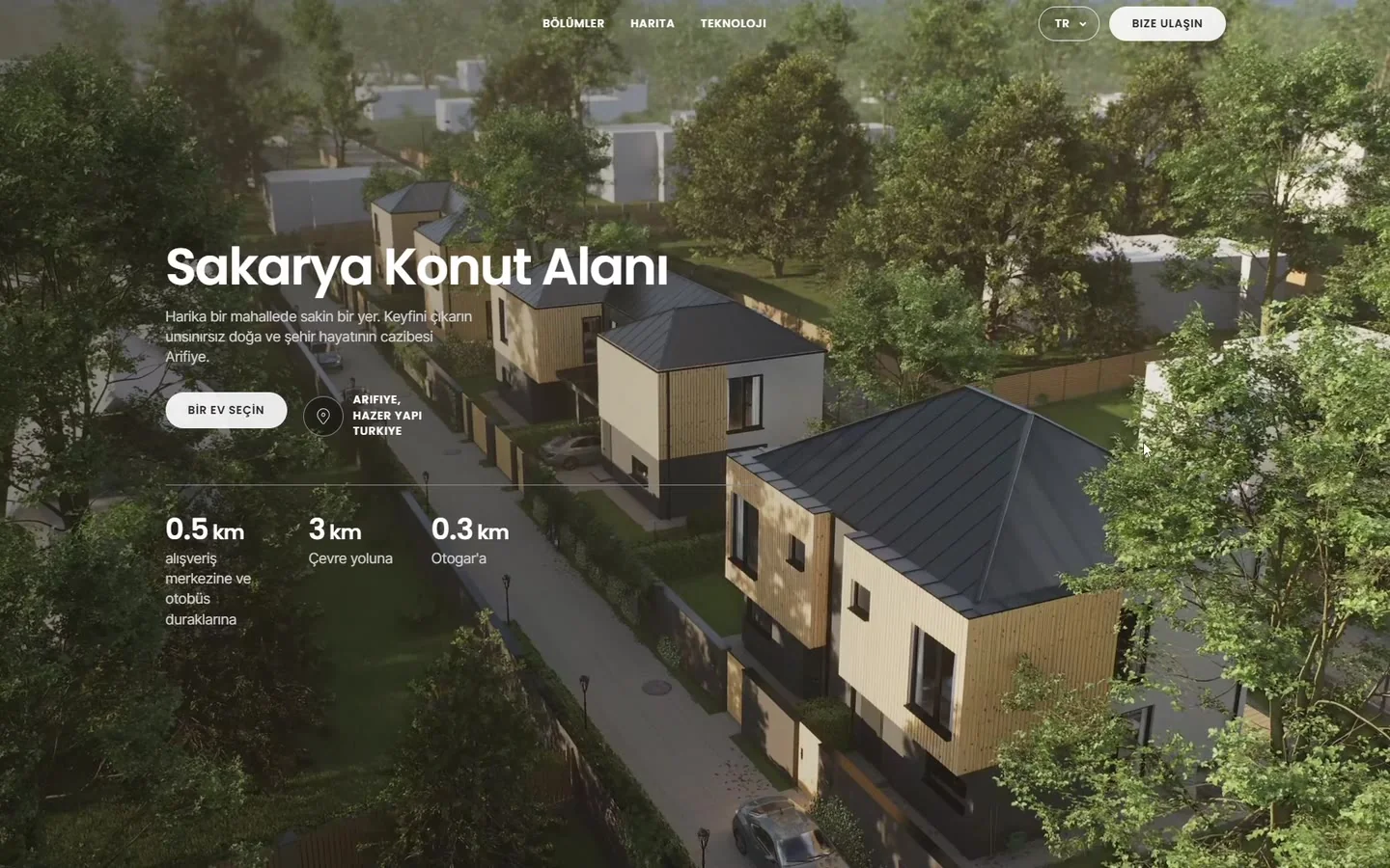 Sakarya Konut Alanı gayrimenkul tanıtım platformu